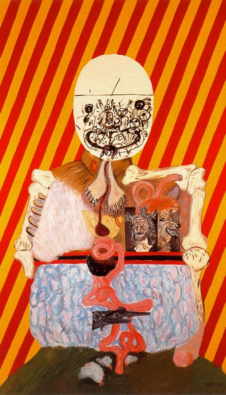 eduardo_arroyo_los_cuatros_dictadores__franco_