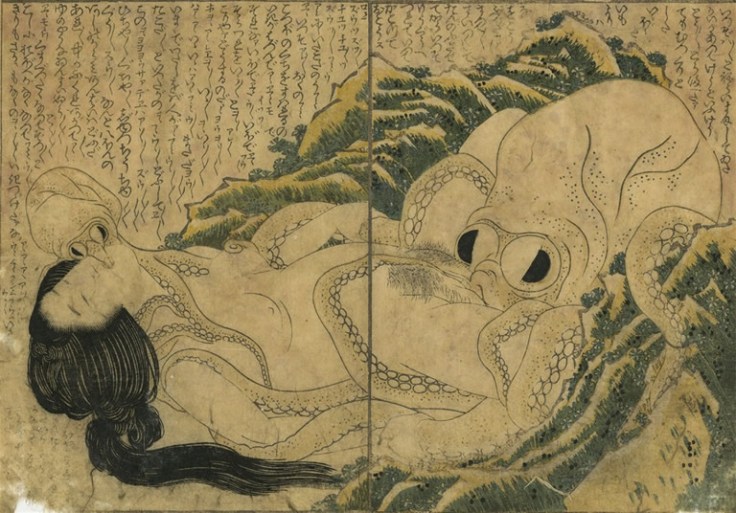 pining for love hokusai